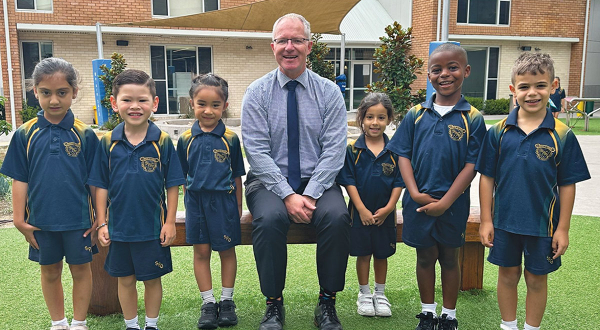 St Patrick's Primary Guildford Principal Steven Jones