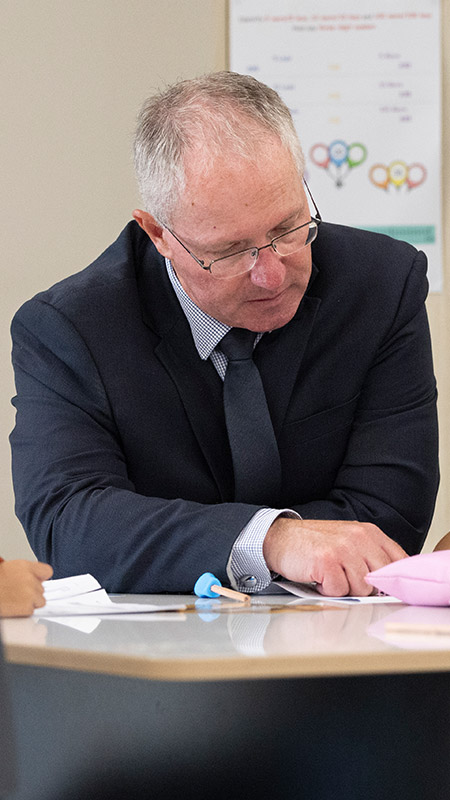 Stephen Jones, Principal of St Patrick's Primary Guildford