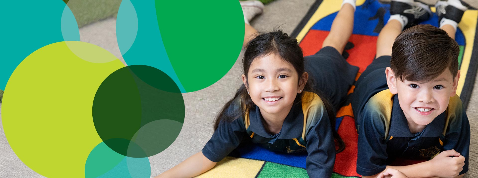 St Patrick's Primary Guildford Student in library