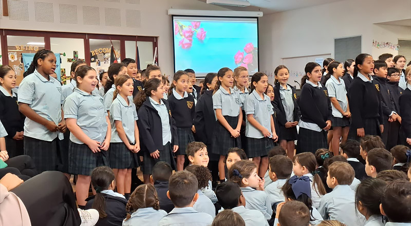 Choir from St Patricks Catholic Primary School Guildford