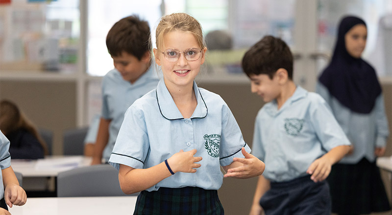 St Pat's Guildford students dancing